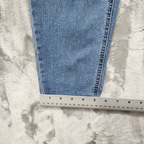 No Boundaries Jeans Womens 14 Blue High Rise Skinny Leg Stretch Denim Casual - Picture 11 of 12